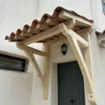 Marquise d’entrée provençale